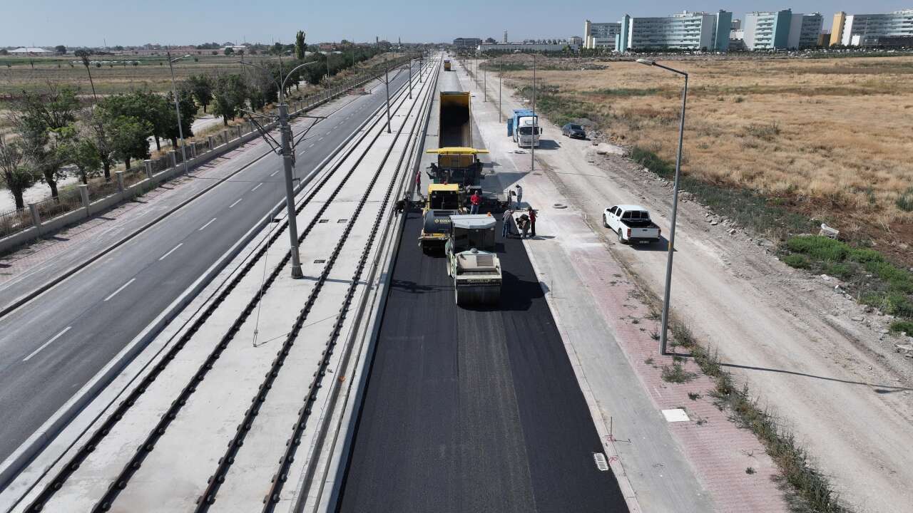 15 milyon liralık çalışma bitti, Konya'da sürücüler rahat nefes aldı 9